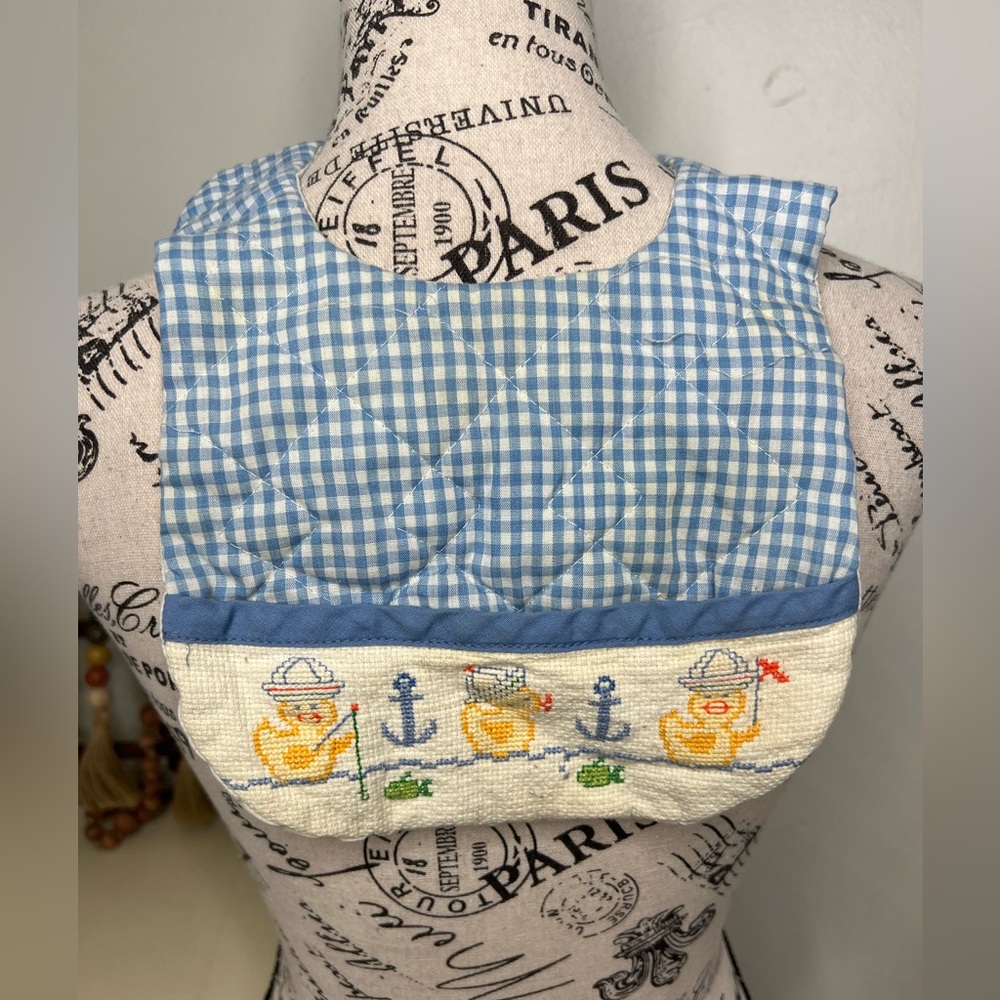Vintage Handmade Baby Bib